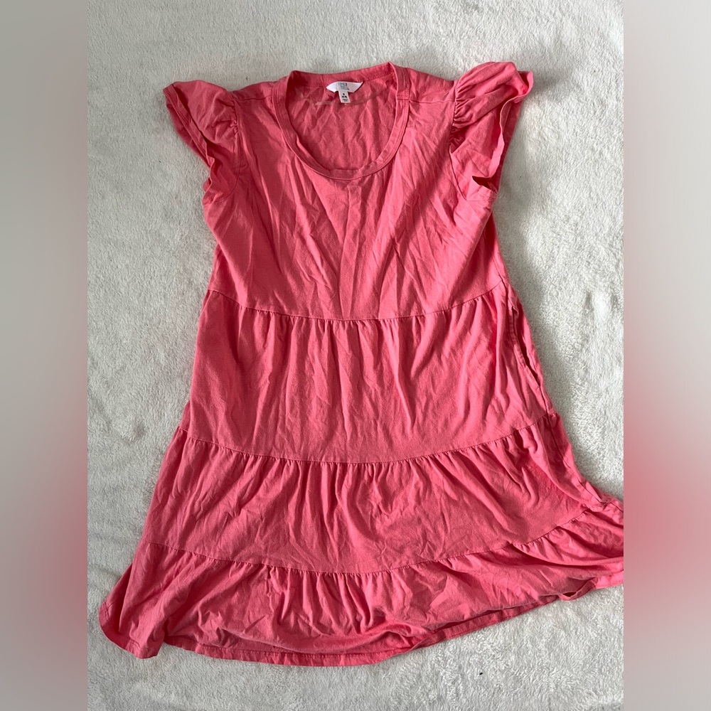 Pink Tiered Sundress